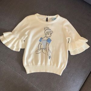 Janie and Jack x Disney Cinderella sweater